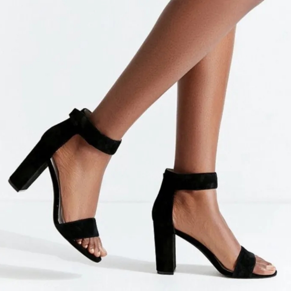 Jeffrey Campbell Lindsay Block Heel Sandals